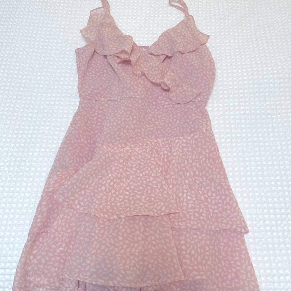 Speckled Romper Dress